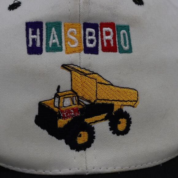 Nissin Hasbro Construction Cap Black & White Vintage Snapback Adult OS - Picture 2 of 8